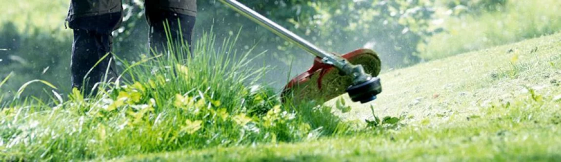 Vælg den rette græstrimmer hos 10-4.dk