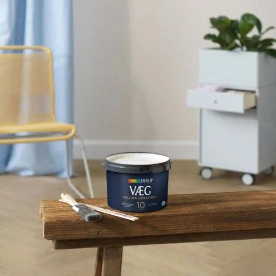 Hvilken glansgrad skal malingen have 10-4.dk