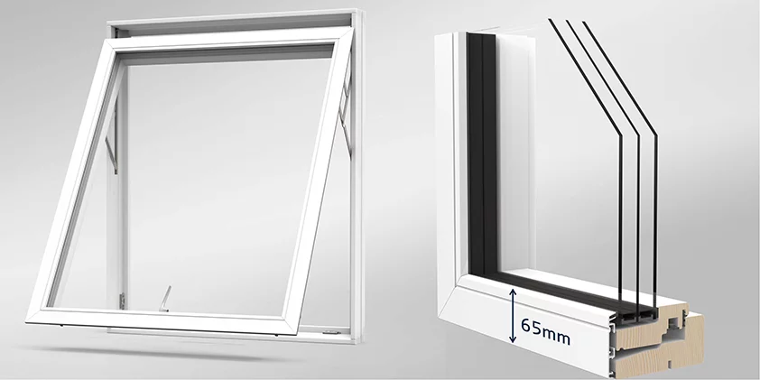 Ønsker du mindre vinduesramme og mere lys? 10-4.dk