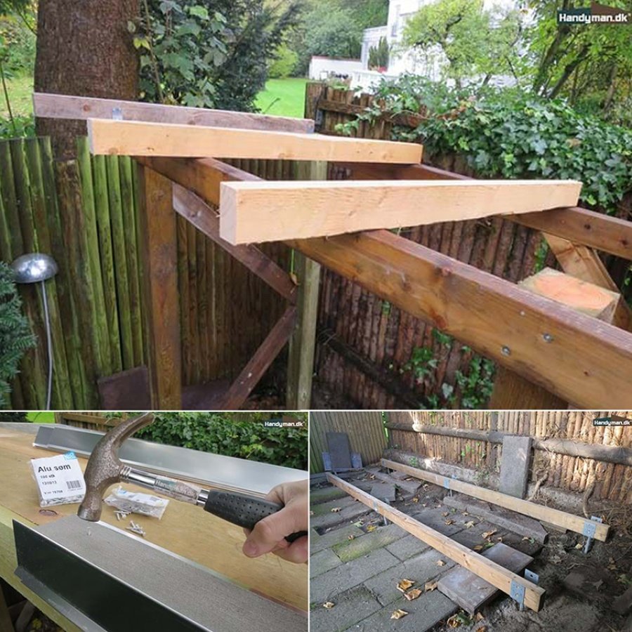 Byg dit eget brændeskur - en praktisk guide 10-4.dk