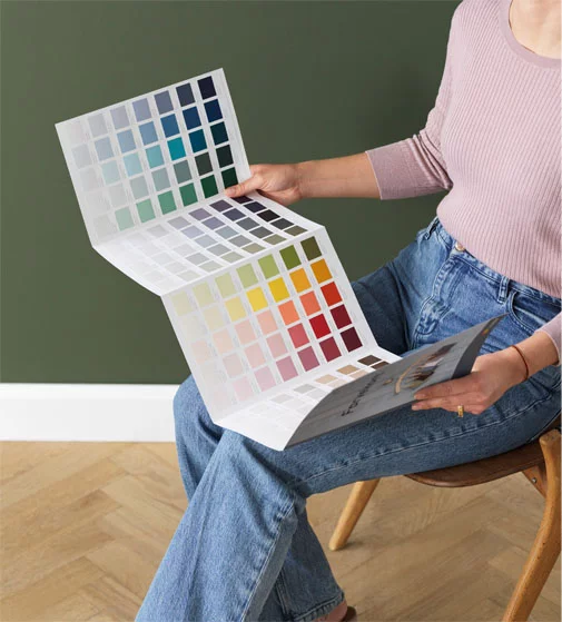 Hvilken glansgrad skal malingen have 10-4.dk