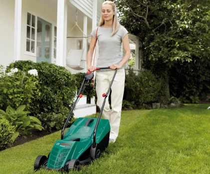 Plæneklipper med ledning er et godt valg til den mindre have