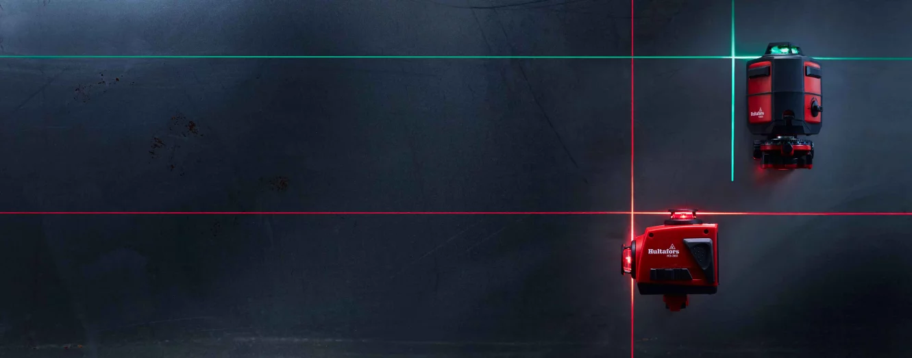 Guidet til valg af rød eller grøn laserfarve 10-4.dk